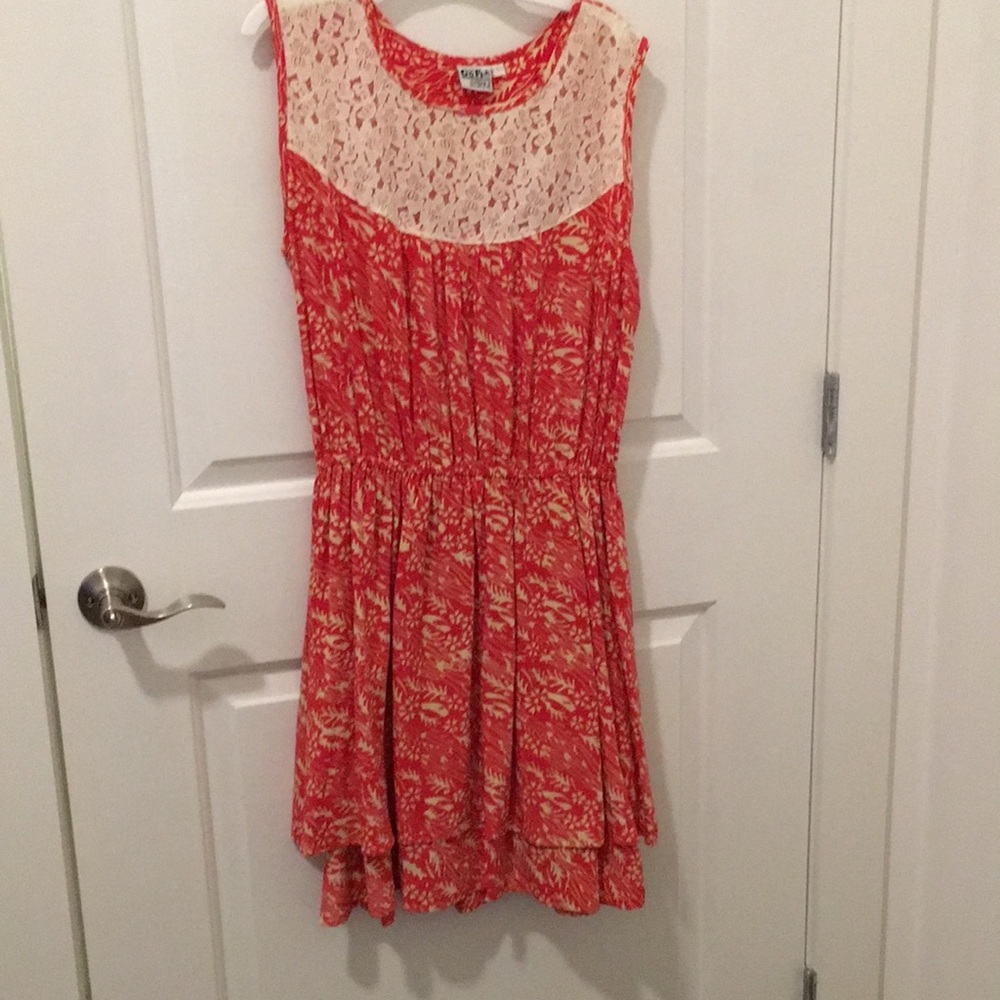 ADORABLE GO FISH 100% RAYON DRESS